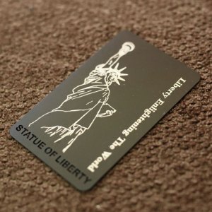 Andoized Aluminium Metal VIP Card