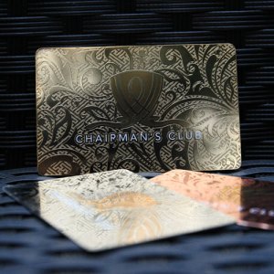 Stainless Steel Membership VIP Card