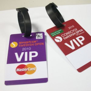 Plastic VIP Luggage Tag