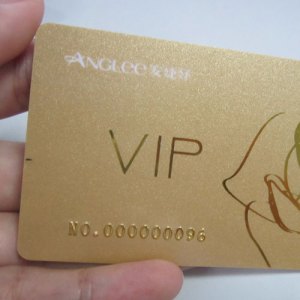 Plastic VIP Card